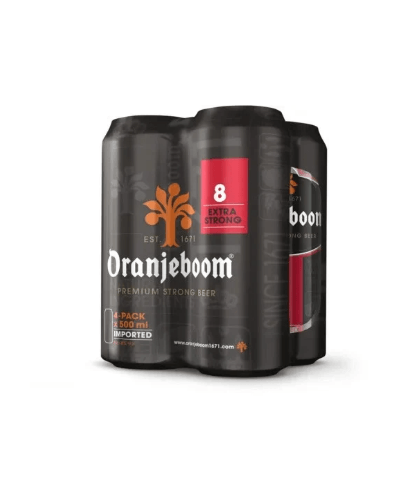 ORANJEBOOM 8% 6x4x500ML CANS