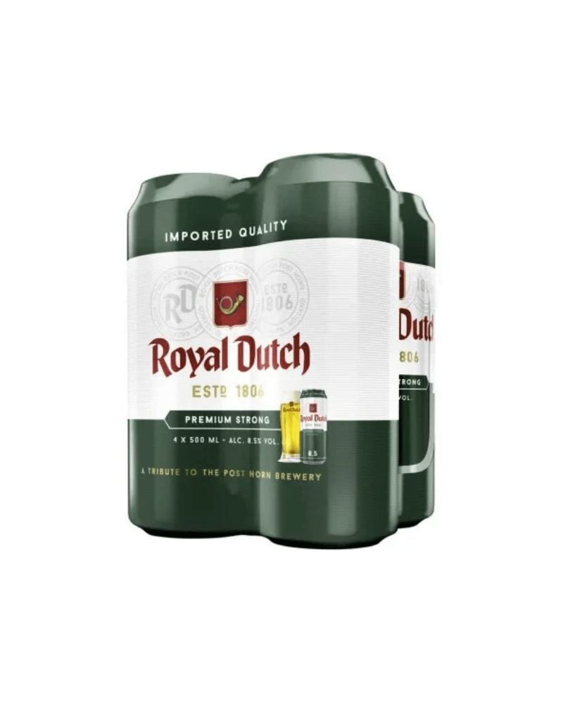 ROYAL DUTCH BEER 8.5% CANS – 6x4x500ML
